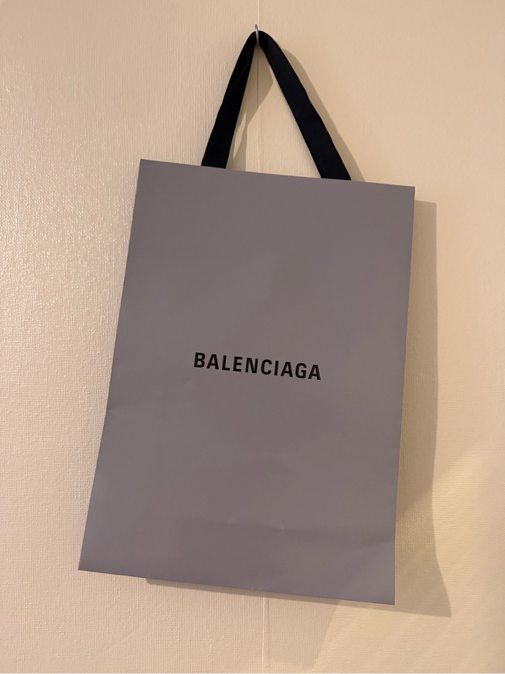 Balenciaga Gray Shopper Bag